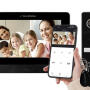 RM-T471HD BLACK/RC-411HD-C - Zestaw wideodomofonowy z czytnikiem RFID, analogowy, 2Mpx, WiFi, LAN, microSD - Revizoom