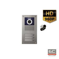 DRC-3UCHD/RFID - Kamera HD 960p, 3-abonentowa, podtynkowa z regulacją optyki - COMMAX | DRC-3UCHD