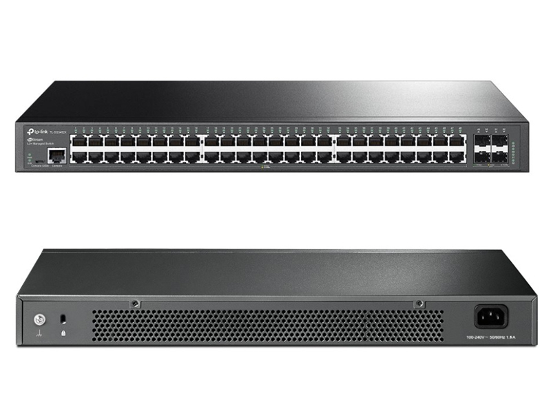 TL-SG3452 - Switch zarządzalny L2 JetStream 48-portowy, 48x RJ45, 4x SFP, Gigabit  - TP-LINK | TL-SG3452