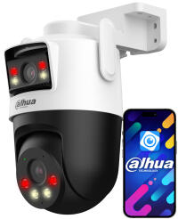 P5D-5F-PV - Kamera obrotowa WiFi 2x 5Mpx Picoo Dual, 2.8mm+6mm, Smart Dual Light, Autotracking - Dahua | 6939554935695