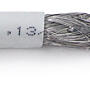 TRISET-113 - Przewód koncentryczny RG-6 75Ω 1,13/4,8/6,8 klasa A 1m - Triset