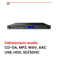 DN-300ZB - Odtwarzacz audio CD/USB/Bluetooth/tuner AM-FM/RCA/XLR | DN-300ZB