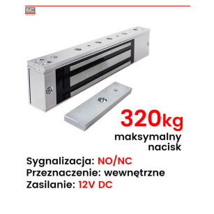 Zwora elektromagnetyczna 320C o udźwigu 320 kg - Aliquam