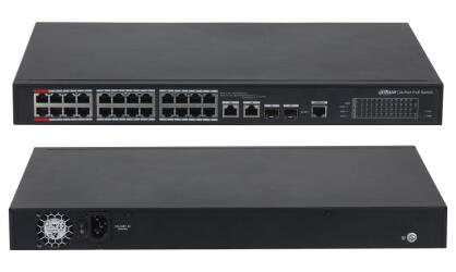 PFS4226-24ET-360-V3 - Switch przemysłowy PoE, 24x PoE + 4x RJ45/SFP Combo - DAHUA | 6923172528155