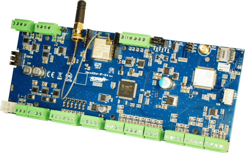Neo-IP-64 - Centrala alarmowa z komunikacją GSM / WIFI  - ROPAM | Neo-IP-64