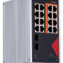 SF-SWI1808HIPOE-GF-AC-130-DIN - Switch przemysłowy, 16x RJ45 10/100/1000 Mbps, 2x SFP, 130W, DIN - Safire