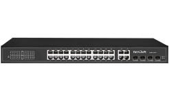 NX-S5800-24G4TC - Switch sieciowy 28x 10/100/1000Mbps, 4x COMBO, niezarządzalny - NIXAR | 5904035373328