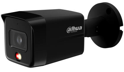 IPC-HFW1639TC-A-IL-0280B-S6 BLACK - Kamera tubowa IP 6Mpx, 2.8mm, Smart Dual Light, Mikrofon - DAHUA | IPC-HFW1639TC-A-IL-S6 BLACK