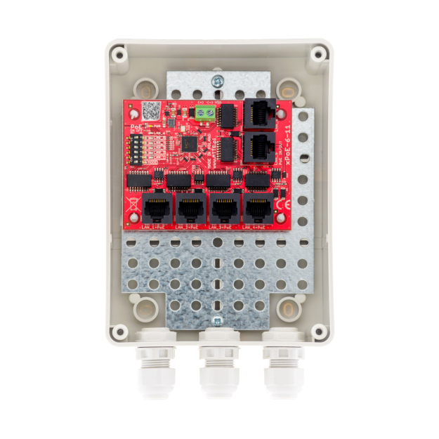 xPoE-6-11-S2 - Switch PoE 6 portów (5xPoE + 1 Uplink) - ATTE | xPoE-6-11-S2
