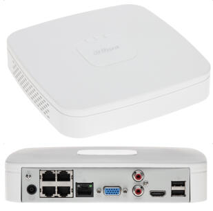 NVR2104-P-4KS2 - Rejestrator IP 4 kanałowy, do 8Mpx 4K, 1xHDD, H.265 - DAHUA | 6939554930201