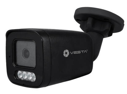 IPC-B24-L-B - Kamera tubowa IP 4Mpx, 2.8mm, Dual Light, Starlight, Mikrofon, AI - VESTA | IPC-B24-L-B