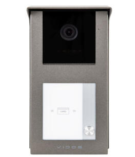S201-1 - Stacja bramowa do wideodomofonu IP, 2-żyłowa, Full HD, RFID, IR, IP54  - Vidos | S201-1
