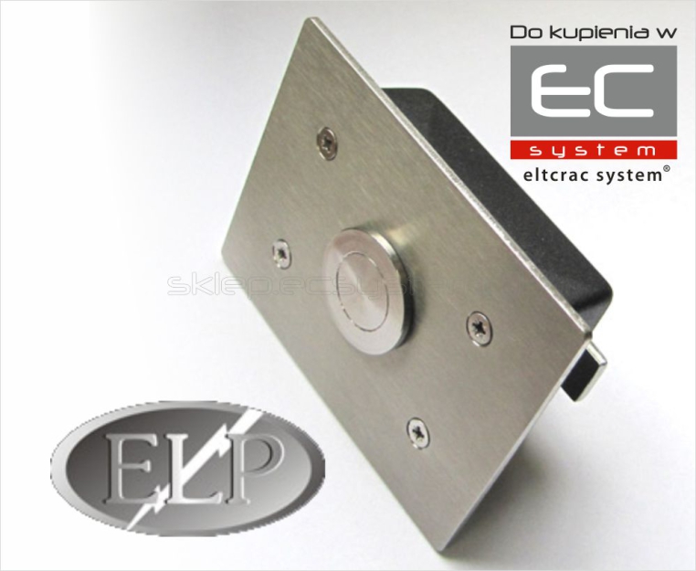 INOX 01 - Przycisk dzwonkowy / wyjścia z szyldem nierdzewnym - Elektra Plus | INOX 01