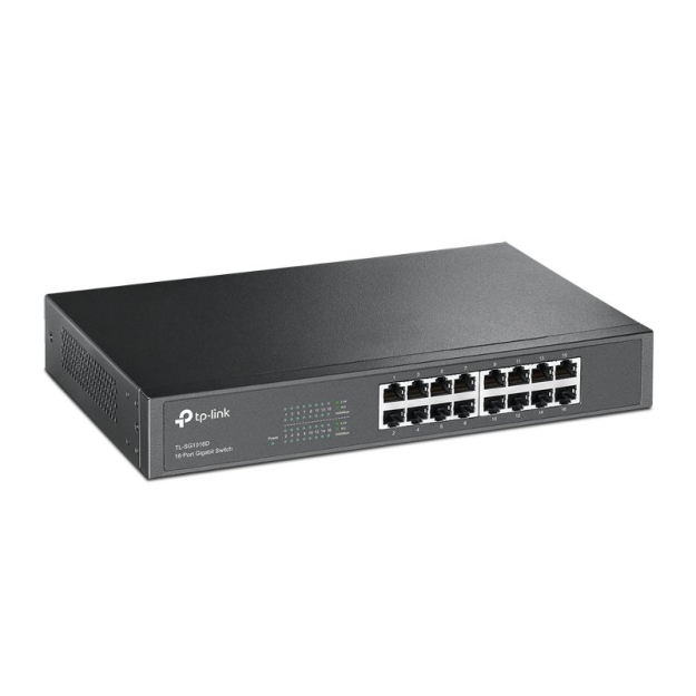 TL-SG1016D - Switch niezarządzalny 16-portowy gigabitowy, 19'' - TP-LINK | 6935364021269