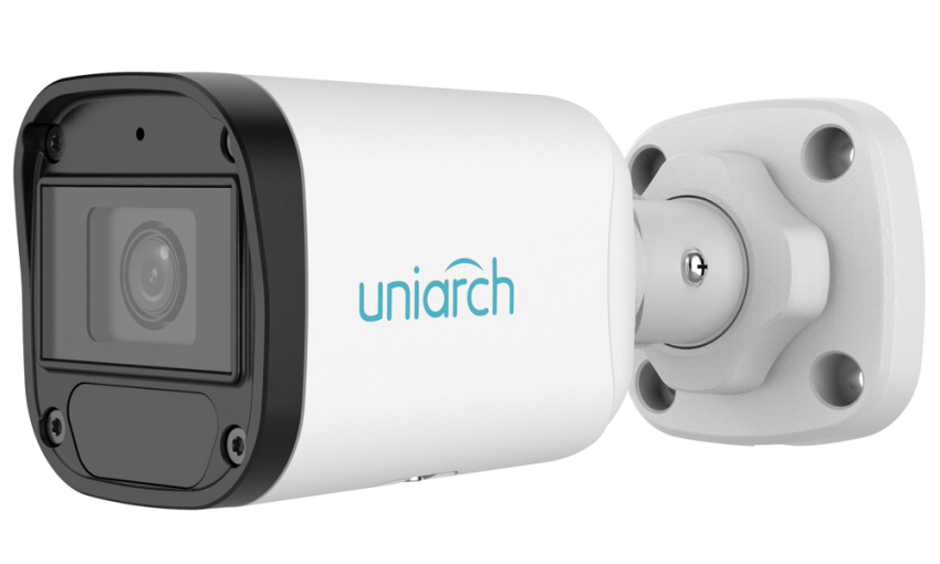 IPC-B124-APF28K - Kamera tubowa IP, 4Mpx, 2.8mm, IR30m, Mikrofon, Slot MicroSD - Uniarch by Uniview | IPC-B124-APF28K