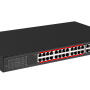 NX-S5800P-24G4TC-BTS - Switch PoE Enterprise 24 + 4 COMBO, Full Gigabit, 800W, BT - NIXAR