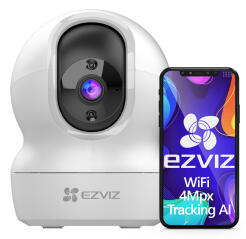CP1 Pro 2K+ - Kamera wewnętrzna obrotowa  WiFi, 4Mpx, IR10m, Auto tracking - EZVIZ | CP1 Pro 2K+