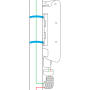 SW0504POE-G-60-OUT - Zewnętrzny switch PoE, Uplink 1000Mbps, SFP, 60W - Aliquam | SW0504POE-G-60-OUT