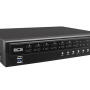 BCS-U-NVR1602-A-4K-8P(6TB) - Rejestrator IP 16- kanałowy, do 12Mpx, 8xPoE, 1x6TB(wbudowany), eSATA - BCS Ultra