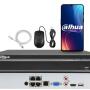 Zestaw do Monitoringu IP 8Mpx, 2 Kamery IPC-HDW2849TM-S-IL, Dual Light, PoE - DAHUA