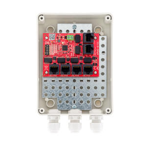 xPoE‑6‑11‑S2 - Switch PoE 6 portów (5xPoE + 1xUplink) w obudowie zewnętrznej - ATTE | 5902143690498