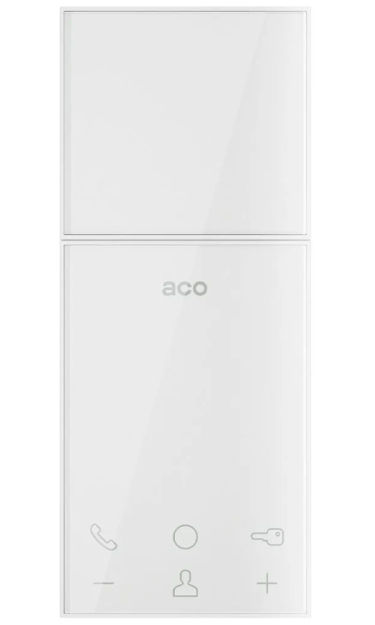 UPRO800V - Odbiornik audio głośnomówiący do systemów domofonowych PRO,z możliwością rozbudowy o 3,5″ wyświetlacz obrazu wideo - ACO | UPRO800V