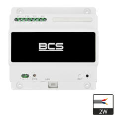 BCS-ADIP-II - Adapter IP do wideodomofonów 2-przewodowych - BCS LINE | BCS-ADIP-II