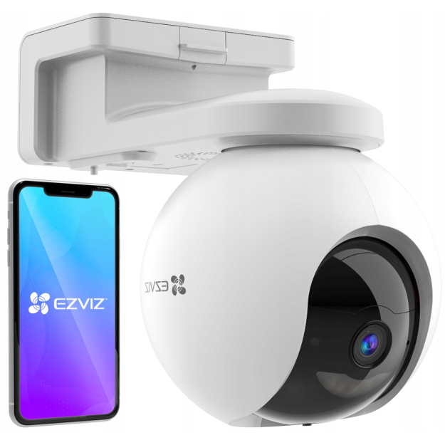 HB8 2K+ - Kamera obrotowa WiFi, 4Mpx, Auto-Tracking, Audio, 10400mAh - EZVIZ | 6941545603575