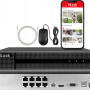 Zestaw do Monitoringu IP 2x 4Mpx, 3 Kamery TandemVu PTZ-N2D400M-DE/14, Smart Hybrid Light, PoE - HiLook by Hikvision