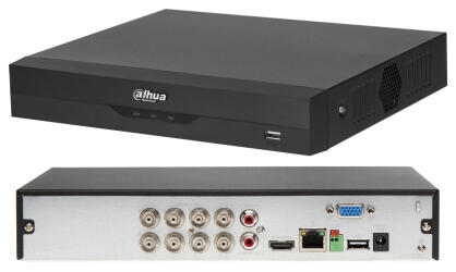 XVR5108HS-I3 - Rejestrator 8-kanałowy 5w1, do 6Mpx, H.265+, WizSense - Dahua | 6939554930386