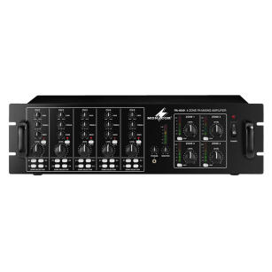PA-4040 - Wzmacniacz matrycowy 4-strefowy, mono, multi-room, 4x40W RMS - MONACOR | PA-4040