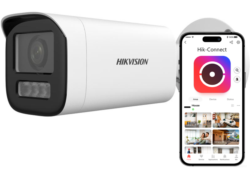 DS-2CD1663G2-LIZU - Kamera tubowa IP, 6MPx, 2.8-12mm, Smart Hybrid Light 50m, Mikrofon - Hikvision | 6931847117870