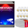 Zestaw do Monitoringu IP 8Mpx, 5 Kamer IPC-T280HAP-LUF/SL Smart Hybrid Light, PoE - HiLook by Hikvision