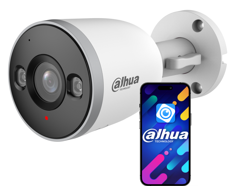 F5D-IL - Kamera tubowa IP 5MPx, WiFi, Smart Dual Light, Detekcja AI - Dahua | 6939554980404