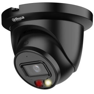 IPC-HDW2849TM-S-IL-0280B BLACK - Kamera kopułkowa IP, 8Mpx, 2.8mm, Smart Dual Illumination, WizSense, Mikrofon - DAHUA | 6923172581549