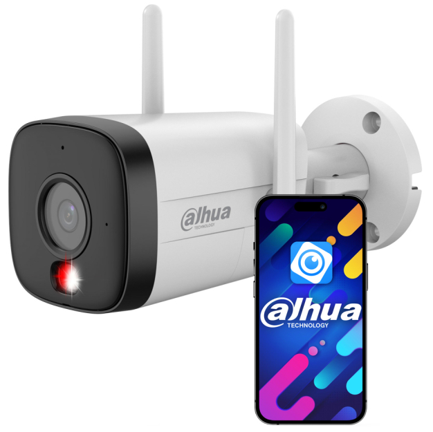 IPC-HFW1539DTK1-SAW-IL-0280B - Kamera tubowa IP, 5Mpx, WiFi, 2.8mm, Smart Dual Light - DAHUA | 6939554980527