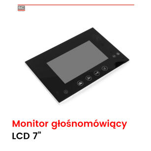 MC670 - Monitor głośnomówiący do wideodomofonu 7" - VIDOS | MC670