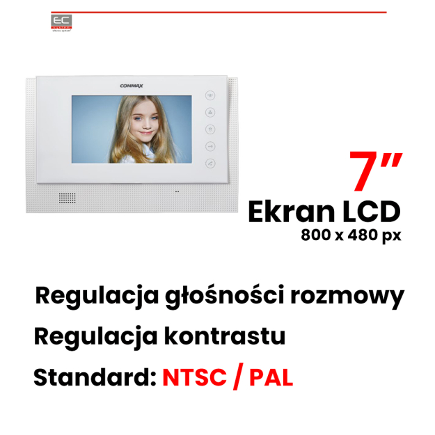 WYCOFANY - CAV-70CG WHITE - Monitor 7