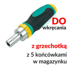 WF1237000 - Mini wkrętak ręczny - Wolfcraft | WF1237000 