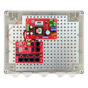 IP-5-11-L3 - Switch PoE 5 portów (5xPoE + 1 Uplink) - ATTE | IP-5-11-L3