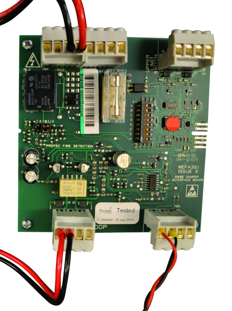 6000/DIU/24V - Moduł do klap przeciwpożarowych, 1 wyjściowy 24V - D+H | 6000/DIU/24V