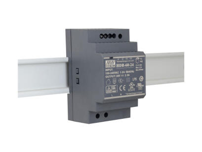 HDR-100-15 - Zasilacz na szynę DIN 15V, 7.1A, zabezpieczenia SCP, OLP, OVP - MEAN WELL | HDR-100-15