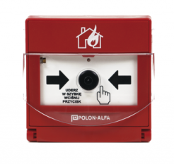 ROP-4001M - Ręczny ostrzegacz pożarowy, adresowalny - POLON-ALFA | ROP-4001M