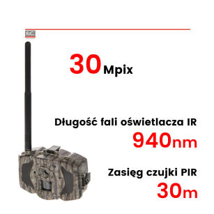 HC-MG984G-36M - Fotopułapka 14 Mpix IR 20m (940nm) PIR 30m