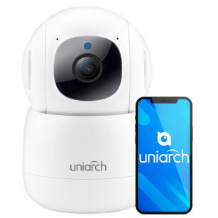 Uho-S1 - Kamera wewnętrzna obrotowa  WiFi, 2Mpx, IR7m, inteligentna detekcja - Uniarch By Uniview | Uho-S1