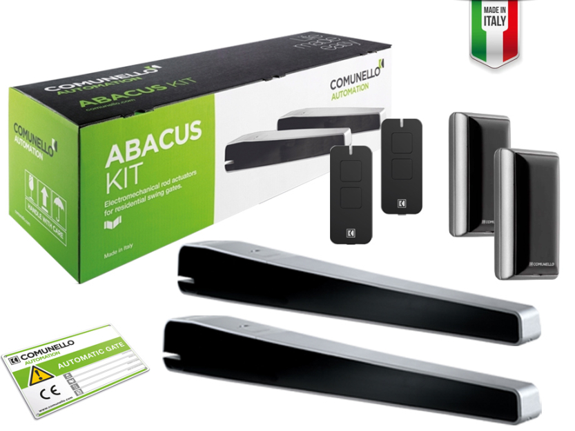 ABACUS 220 - Napęd do bramy dwuskrzydłowej do 500kg, do 2,2m - Comunello | ABACUS 220