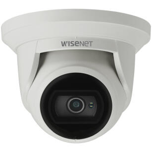 QNE-8011R - Kamera kopułkowa IP , 5Mpx, IR20, 2.8mm, Flateye, Wisenet Q- Hanwha Techwin | QNE-8011R