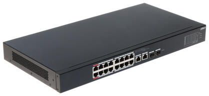 CS4218-16ET-135 - Switch zarządzalny PoE, 16+2 portowy - Dahua | CS4218-16ET-135