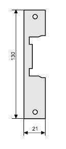 909X - Blacha czołowa - Lockpol | 909X