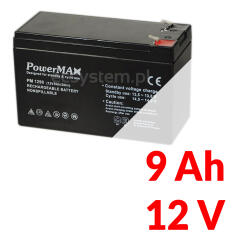 PM 1290 - Akumulator PowerMAX 9Ah 12V - MaxBat | PM 1290